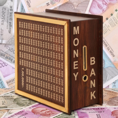Wooden Money Saving Box | One Lakh Saving Box | Small Amount Becomes Big Savings