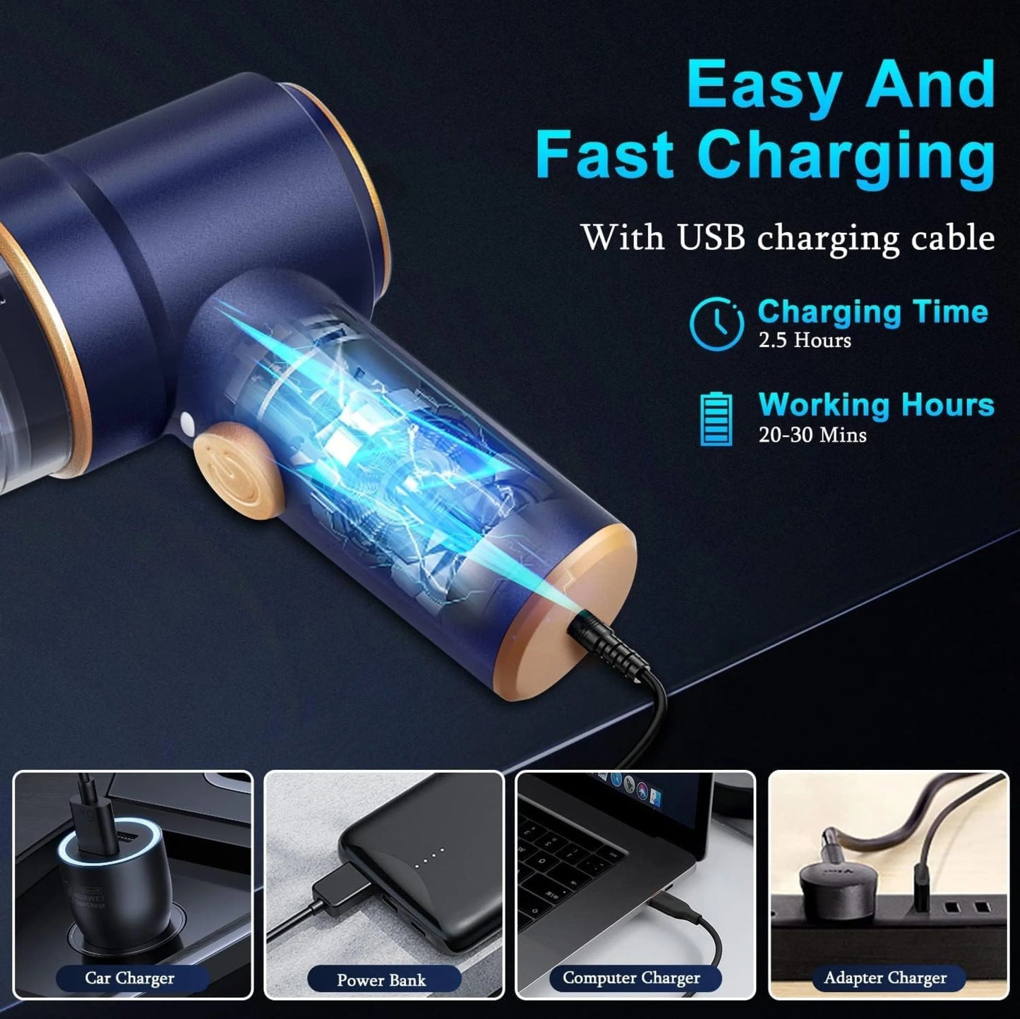 Smart Car Vacuum – 7 in 1 Vacuum Cleaner